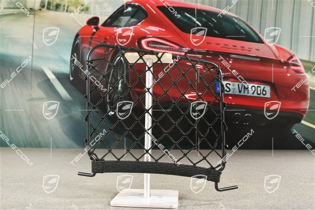 Gepäcknetz für Kofferraumabdeckung / Seitenwandverkleidung, Schwarz