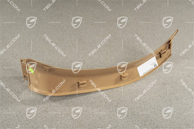 Abschlussleiste, Seitenwandverkleidung, hinten, Sandbeige, L