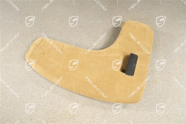 Osłona, Tapicerka bagażnika, welur, Sand beige, R