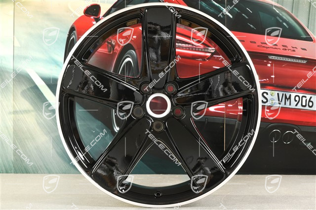 19" Felga Macan Sport Classic, 9J x 19 ET21, czarny wysoki połysk