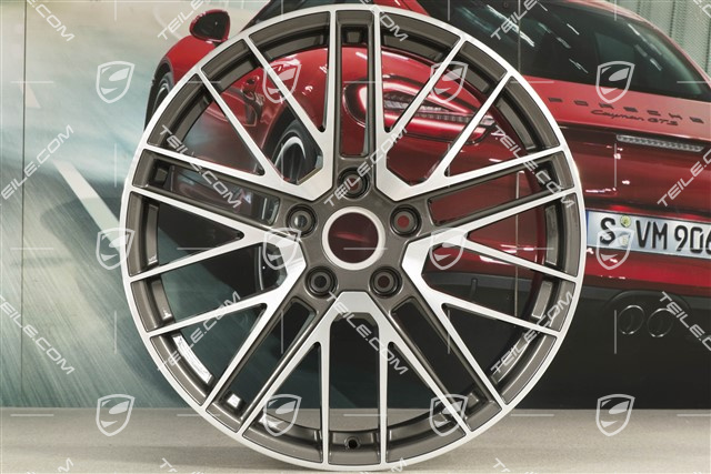 20" Felga Turbo V, 8,5J x 20 ET50, Titan