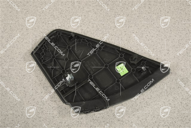 Blende für Schalttafelverkleidung Untertail, Schwarz, R