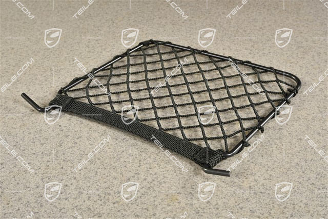 Gepäcknetz für Kofferraumabdeckung / Seitenwandverkleidung, Schwarz
