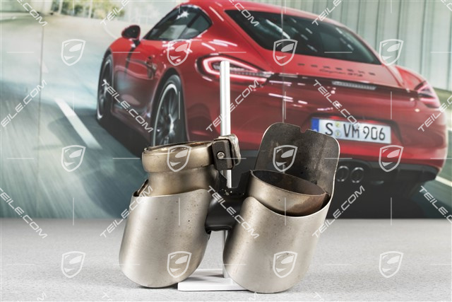 Endrohr, rund, Carrera 2S/4S, L