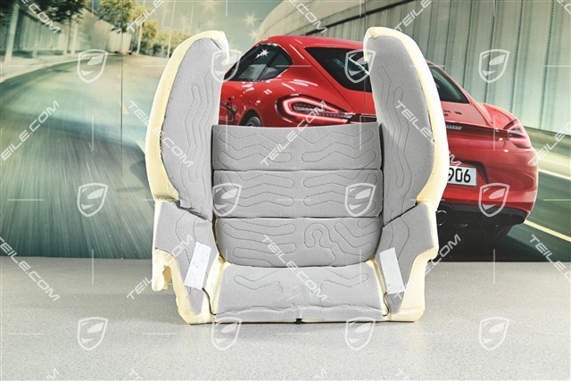 Front seat cushion foam part with heating mat, Sports seat, L