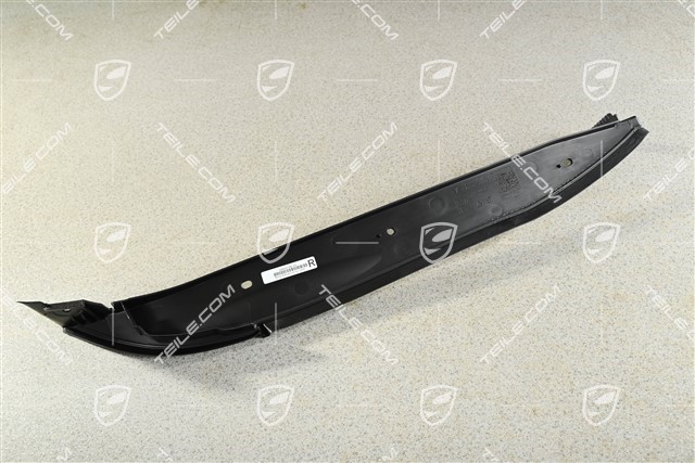 Front wing / fender, cover, Satin black, R
