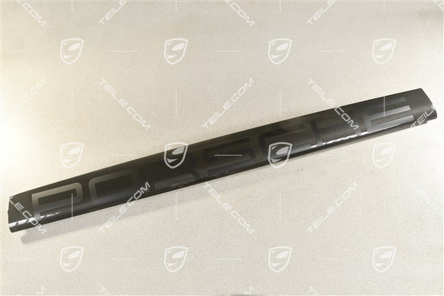 Rear spoiler / wing GT3 RS, Weissach package, carbon, "PORSCHE" Lettering