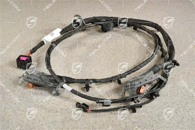 Turbo, Rear spoiler wiring harness