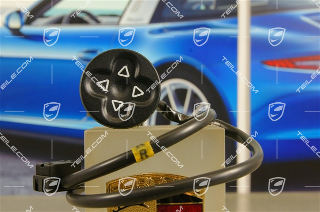 Front seat adjustment switch, Right seat, R Front seat adjustment switch, Right seat, R