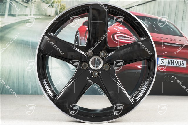 21" felga "Sport Classic" 9,5J x 21 ET27, czarny wysoki połysk