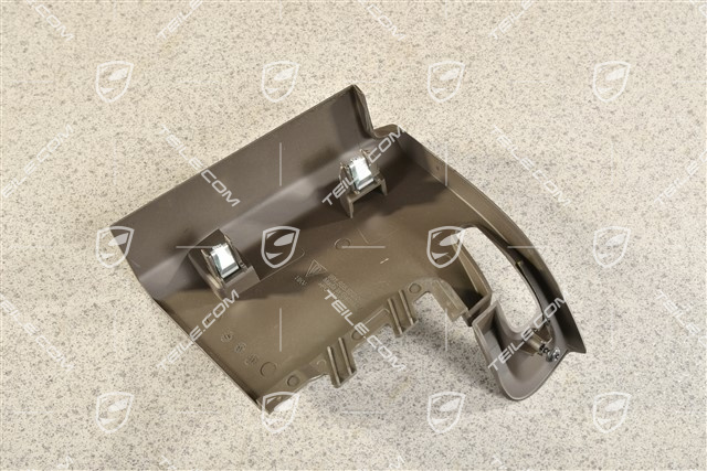 Rosette, Dreipunkt-Sicherheitsgurt, Achatgrau