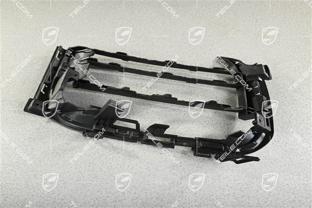 Front bumper, side ventilation grille, Black matte, Sport Design Package, L