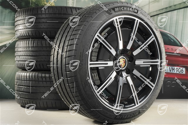 20-inch Sport Aero summer wheel set, rims 9J x 20 ET54 + 11J x 20 ET60 + NEW Michelin summer tyres 245/45 R20 + 285/40 R20