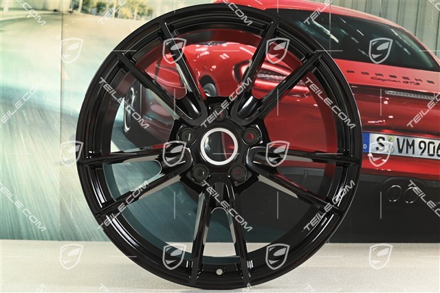 20" Felga Carrera, 11,5J x 20 ET67, do kół letnich, czarny wysoki połysk