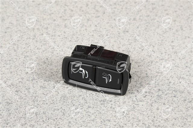 Tow hitch switch, Black matte