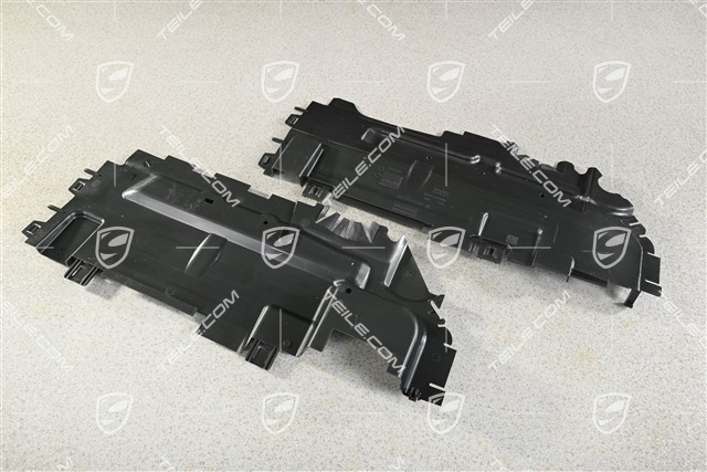3,0L / Sport Design, Air guide / duct, rear centre, L+R