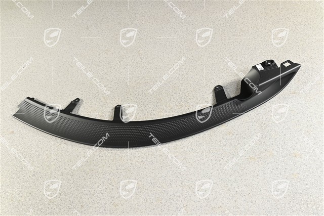 Turbo, Zierleiste für Heckleuchte, Schwarzmatt, R