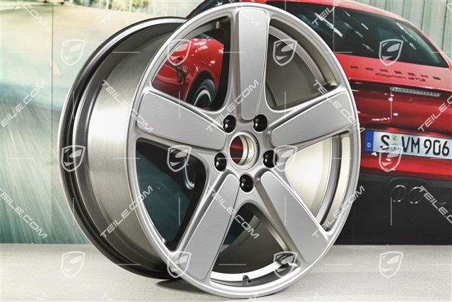 21-inch wheel Cayenne Sport Classic, 10J x 21 ET50, Platinum satin matt