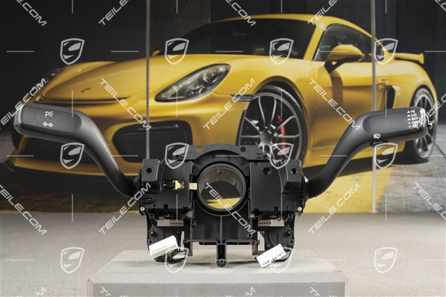 Steering column stalk switch, headlight cleaning system / w/o rear wiper / multifunction steering wheel