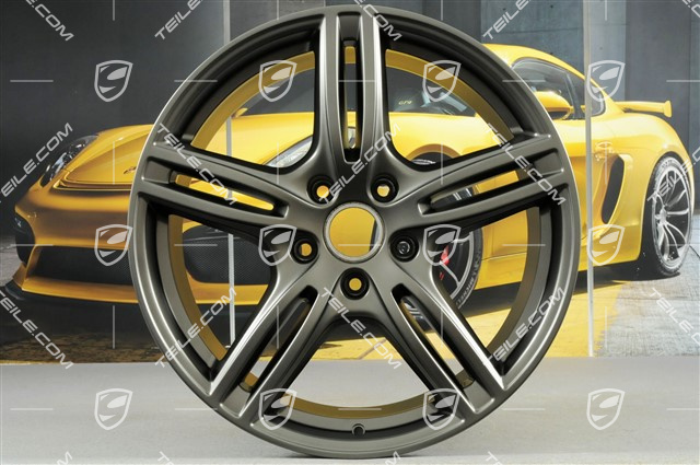 20" komplet felg Turbo, 10,5J x 20 ET71 + 9,5J x 20 ET71, do użytku w zimie, Platinum półmat satyna