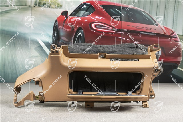 Schowek, tył, Beżowy, L