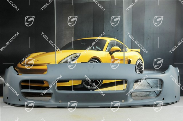 Front bumper lining, V6 / S, with headlight washer system and PDC sensor holes