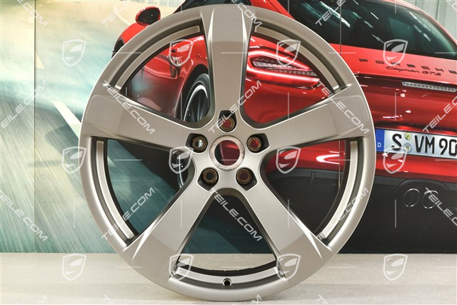 20" Felga "Macan Sport", 9J x 20 ET26, platinum satynowy półmat