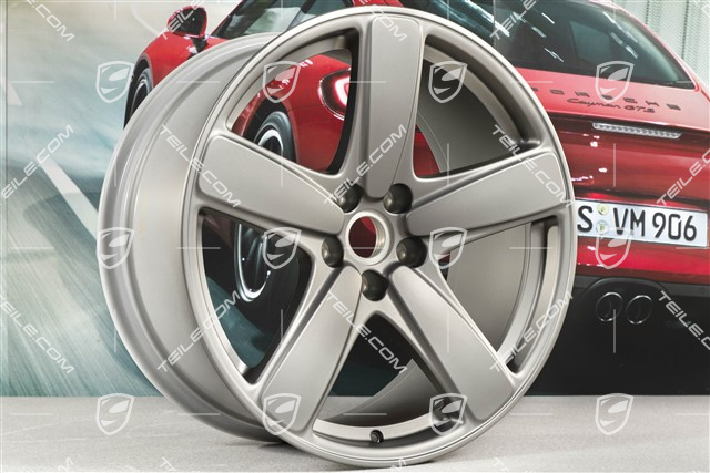 19"-inch alloy wheel Macan SportClassic, 8J x 19 ET21 + 9J x 19 ET21, Silk-gloss Platinum