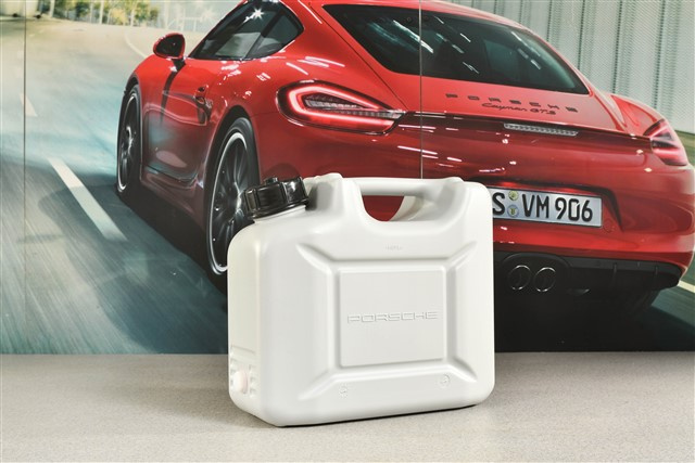 "911 Dakar" Wasserkanister / -Behälter, Kunststoffkanister für Trinkwasser, Porsche-Schriftzug, 12L