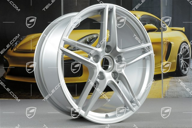 19" felga Carrera VI, 8,5J x 19 ET50, srebrny brylantowy / Brilliantsilber