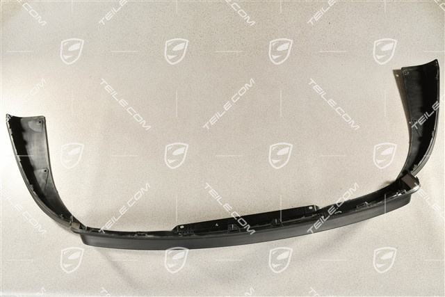 Turbo, Untere Abdeckung / Diffusor, Stoßstange hinten, Schwarzmatt