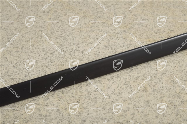 Zierleiste, Aluminium-Paket, schwarz, hinten, R