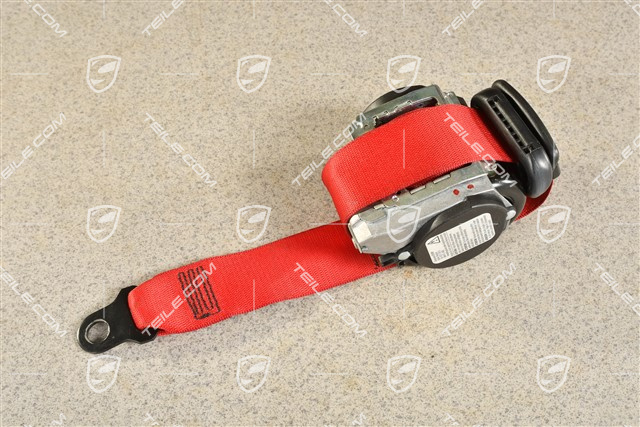 Sicherheitsgurt, vorne, Indischrot, L