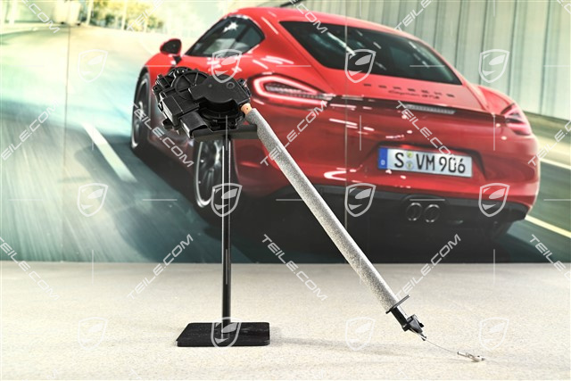 Coupe, closing aid drive unit, rear lid