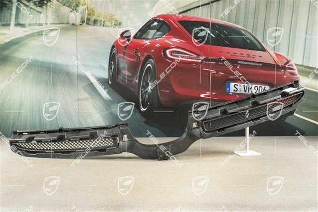 Halterahmen mitte schwarz, Spyder