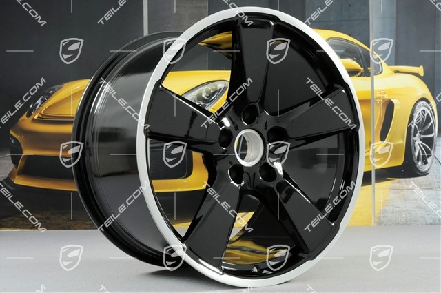 20" Felge Sport Classic, 11,5J x 20 ET48, schwarz hochglanz
