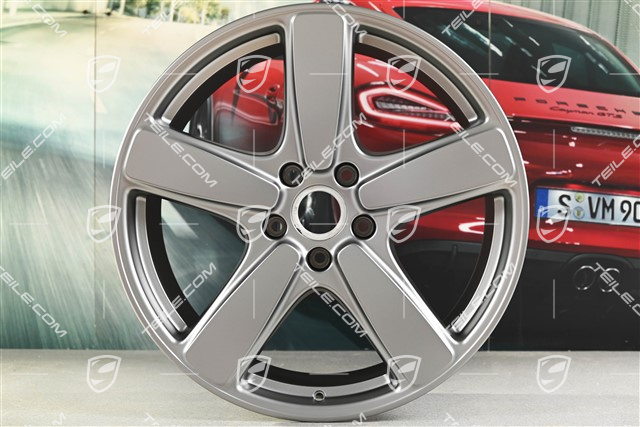 21-inch wheel Cayenne Sport Classic, 10J x 21 ET50, Platinum satin matt