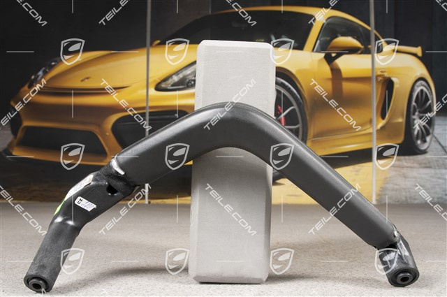 Zuziehgriff, Leder, Schwarz, Vorne = Hinten, R