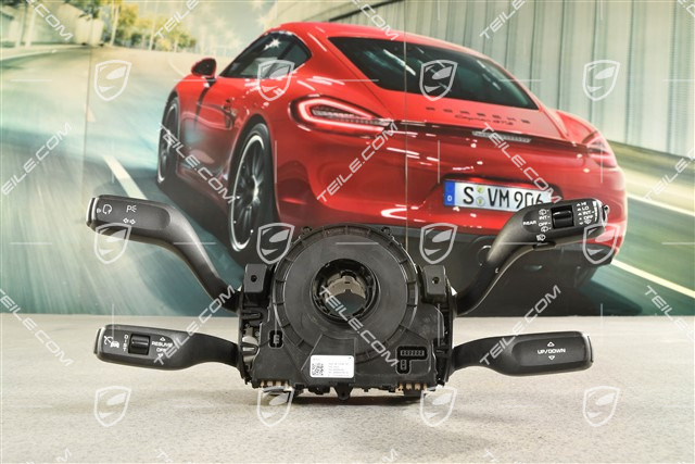 Steering column stalk switch with slip ring / spring, Cruise control ACC / Voice control / headlight cleaning system / steering wheel heated