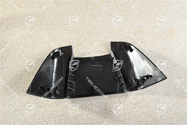 Abdeckung / Abdeckkappe, Innenspiegel Grundplatte, Schwarz