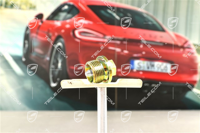 Oil drain plug, Oil pan