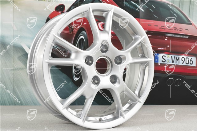 17-inch wheel set Boxster II, 6,5J x 17 ET55 + 8J x 17 ET40