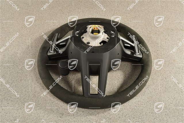 PDK Multifunktionslenkrad, Sport Chrono Paket Plus, Alcantara Race Tex, Schwarz