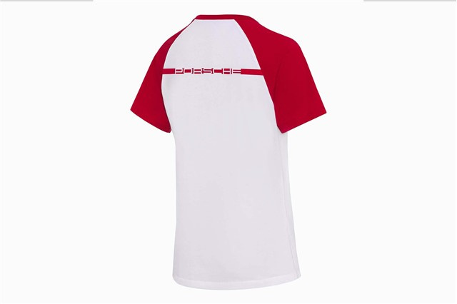 Damski T-Shirt, kolekcja RS 2.7, biało-czerwona, rozmiar L