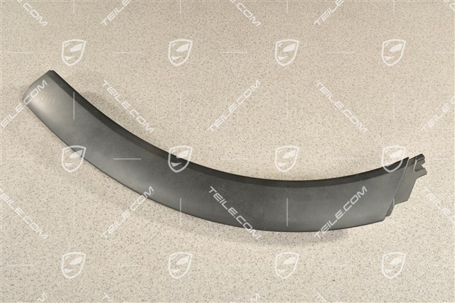 Poszerzenie nadkola, przedni zderzak, Czarny, R