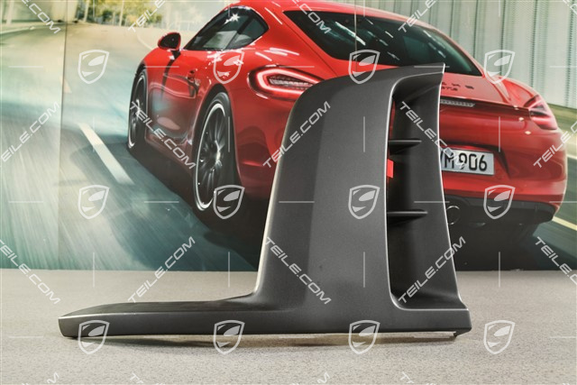 GT4, Spoiler boczny, nakładka boczna, czarna, L