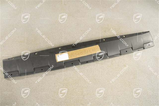 Skid plate trim, V8 Biturbo, stainless steel, lower part