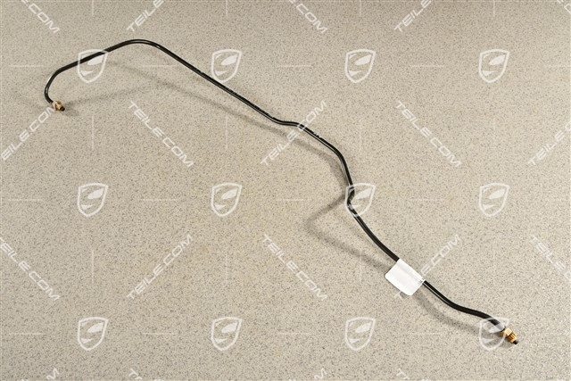 Pressure line to pressure accumulator, Air suspension, Black