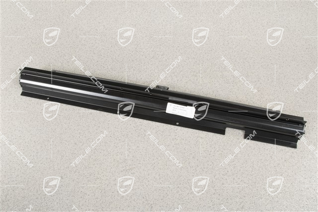 Rollo, Türfensterscheibe, Schwarz, R