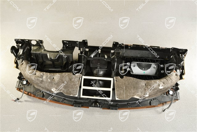 Dashboard lining, leather, havanna (damaged mounting)